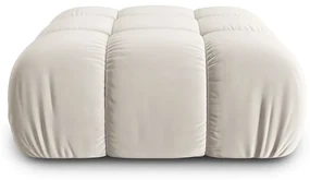 Micadoni Bellis čalunený ottoman - Biela