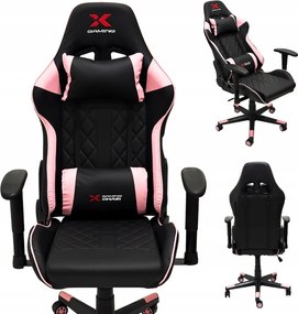 Herné kreslo Xgaming Xcom2 - čierno-ružové