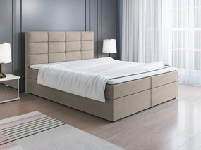 Čalúnená posteľ LILLIANA 1 - 160x200, béžová