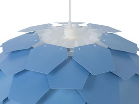 Veľká modrá stropná lampa SEGRE Beliani