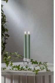 LED sviečky v súprave 2 ks (výška 25 cm) Flamme Stripe – Star Trading