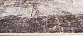 TA Koberec Y-272A FLANNEL PRINTED Sivý (flanelový) Obdĺžnikový Rozmer: 120x170 cm