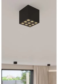 Sollux SL.1211 - LED Bodové svietidlo OZZY LED/16W/230V čierna