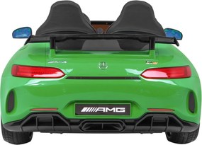 Ramiz Mercedes-Benz GT R pre deti Lakovaný zelený 4x4