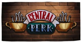 Sablio Uterák Seriál Priatelia CENTRAL PERK Tehly - 70x140 cm