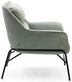 Zeleno-sivé kreslo Teulat Sadira