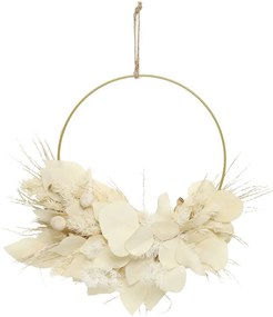 Dekorácia umelý veniec vŕbovej vetvy s mačičkami Willow - Ø 42 cm