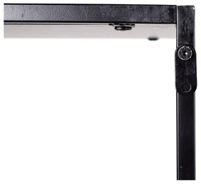 Čierna knižnica House Nordic Vita Shelf, 51 x 170 m
