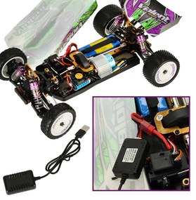 KIK Auto na diaľkové ovládanie RC WLToys 104002 1:10 4WD 2.4Ghz