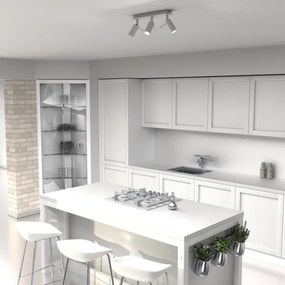 Bodové svietidlo PRESTON 3xGU10/MR11/40W/230V biela