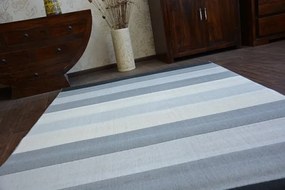 Koberec SCANDI 18247/572 - Sivé pásy