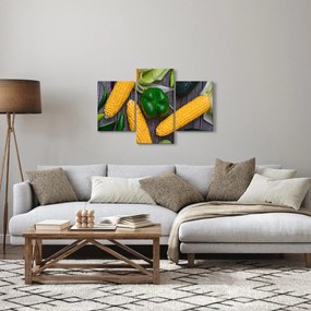 Obraz zeleniny (90x60 cm)