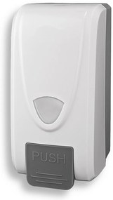 Novaservis - Zásobník na tekuté mydlo 1000 ml, biely, 69083,1