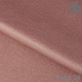 Relaxačné kreslo - leňoška NANA, ružová (Nube 24)