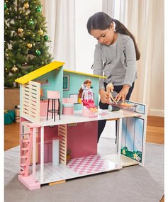Playtive Drevený domček pre bábiky Fashion  (100337072)