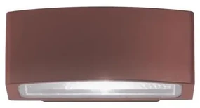 Ideal Lux - Vonkajšie nástenné svietidlo ANDROMEDA 1xE27/60W/230V IP55 hnedá ID163536