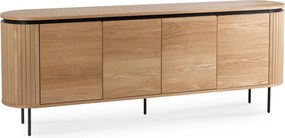 Komoda Beck 200 cm dub přírodní