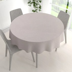 Biante Teflónový okrúhly obrus TF-066 Béžový režný Ø 40 cm