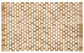 Drevená kúpeľňová predložka Kave Home Azuray, 40 x 60 cm