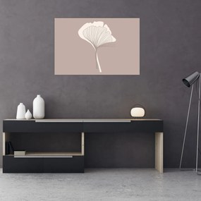 Obraz - Béžové listy N⁰3 (90x60 cm)