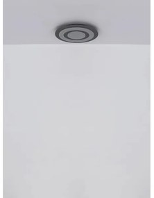 Globo 48032-24 - LED Stropné svietidlo JAYDEN LED/24W/230V pr. 32 cm antracit