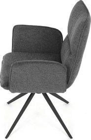 Jedálenská stolička sivá DCH-D1328 GREY2
