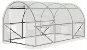 GARDEN LINE Záhradný fóliovník biely 3mx2mx2m GardenLine TUN5569