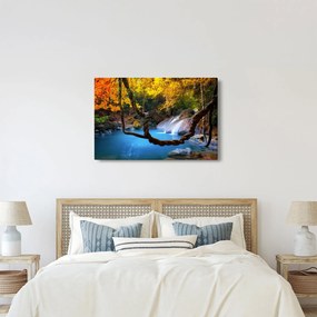 Obraz - Vodopády v Ázii (90x60 cm)