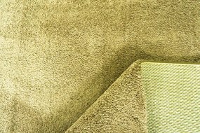 Koberec Microsofty MICROLINA YELLOW – žltý shaggy obdĺžnik Rozmer: 80x150 cm