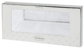 OBRUS KARIN 40X180 CM BIELY