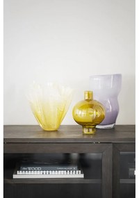 Hnedá vitrína v dekore duba s posuvnými dverami 170x75 cm Hazelton – Rowico