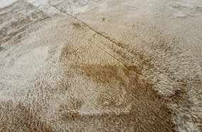 HU Zlatý koberec Plush Deluxe Gold Rozmer: 60x100 cm