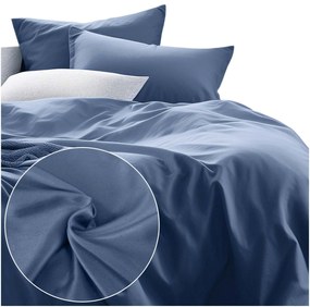 SATÉNOVÉ OBLIEČKY SATINLOVE CLASSIC 200X220 CM, 2KS 70X80 CM SVETLOMODRÉ