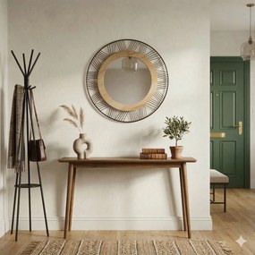 Zrkadlo Joe, hnedé/čierne