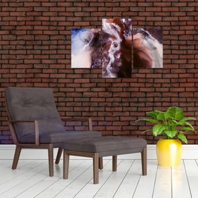 Obraz - Fialový mramor N⁰3 (90x60 cm)