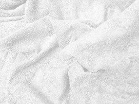 Froté plachta LUXESSA 90x200 cm, biele