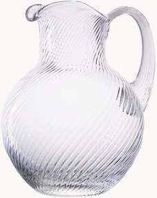 Ručne fúkaný džbán Spiral