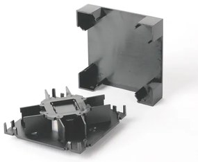 Brilagi - LED exteriérové nástenné svietidlo QUADRAY LED/4W/230V antracitové IP65