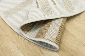 Detský obojstranný koberec BRUSSELS 206023/10820 béžový / krémový kruh