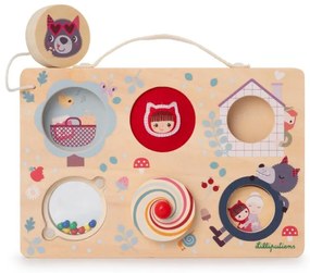 Lilliputiens - Activity Board - dobrodružstvo Červenej Čiapočky a vlka Ľudovíta