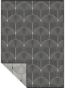 Čierno-biely vonkajší koberec 160x230 cm Pangli Black – Hanse Home