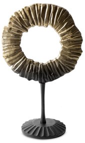 DEKORAČNÁ SOŠKA KELSI (01) 31X50 CM ČIERNA