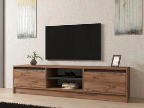 TV stolík/skrinka Netibo 2 (borovica atlantická + antracit) . Vlastná spoľahlivá doprava až k Vám domov. 1095441