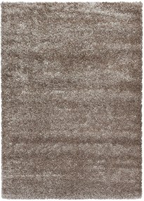 Koberce Breno Kusový koberec BRILLIANT 4200 Taupe, hnedá,80 x 150 cm