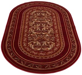 Koberec Agnella Standard Aralia bordový ovál