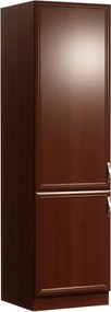 Skrinka na vstavanú chladničku Sicilia D60ZL L - orech Milano