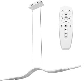 Toolight - LED závesné svietidlo APP807-CP, biela, OSW-09883