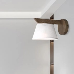 Brilagi - LED Nástenné svietidlo ANTHONY 1xE14/40W/230V dub orech/biela