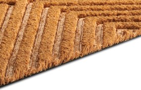 Hanse Home, Rohožka Geometric 105929 - na von aj na doma, 45x75, béžová, chodba / predsieň