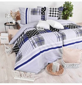 Obliečky bavlnené Art EMI, Štandardný set jednolôžko obsahuje 1x 140x200 + 1x 70x90